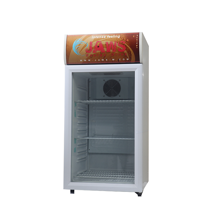 80L Upright Commercial Beverage Display Refrigerator Showcase Cooler