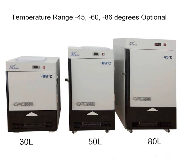 Medical Storage Ultra Low Temperature Upright Deep Freezer 