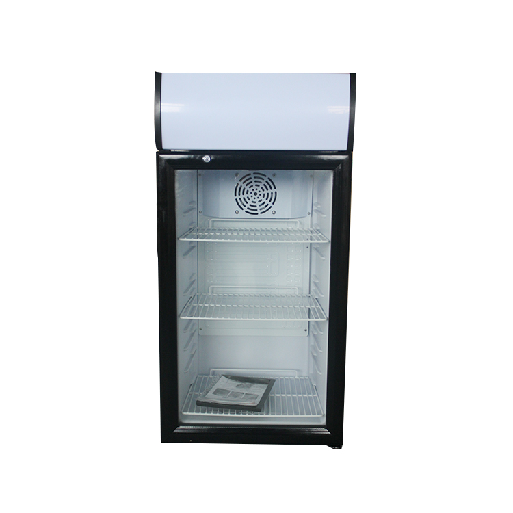 80L Upright Commercial Beverage Display Refrigerator Showcase Cooler