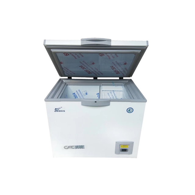 Low Temperature Horizontal Deep Chest Seafood Storage Freezer