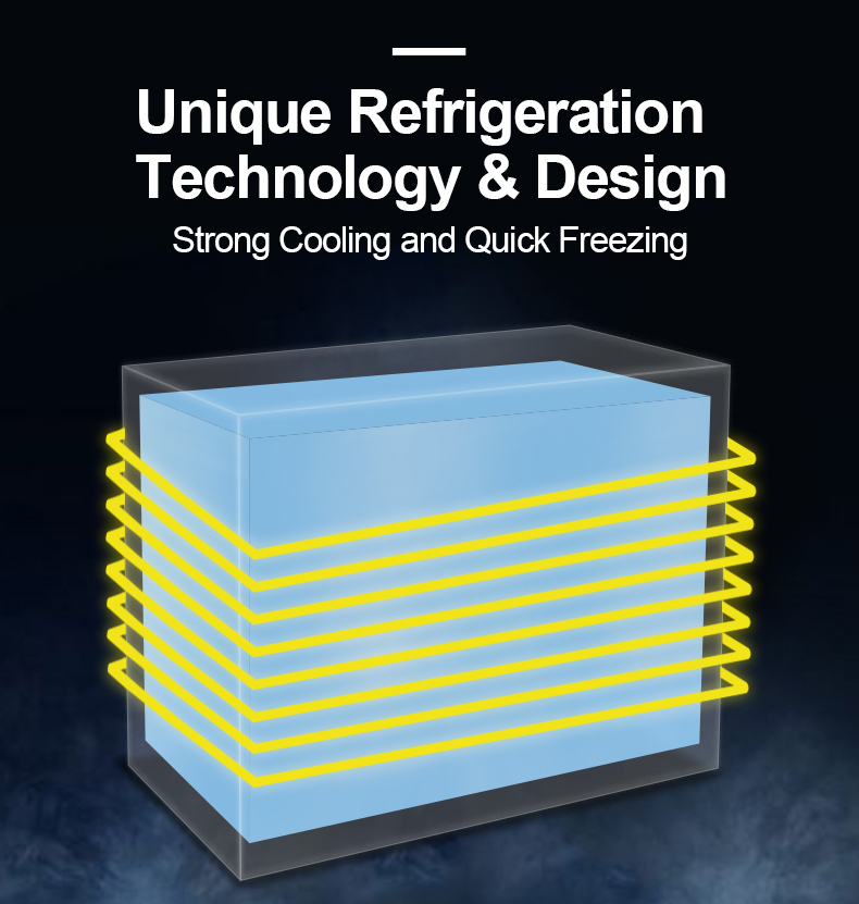 Vertical Low Temperature Medical Deep Freezer for Laboratory